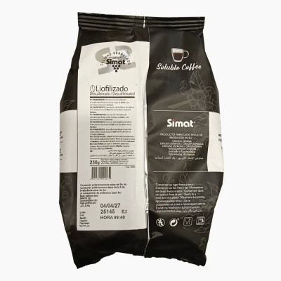 Café Liofilizado Descafeinado Simat